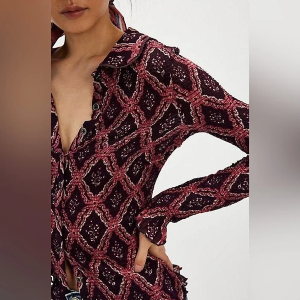 NWOT free people Caught A Feeling Cardi